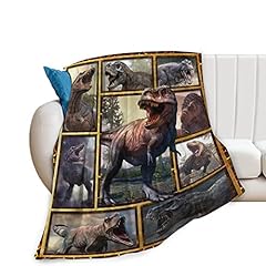 Dinosaur throw blanket for sale  Delivered anywhere in USA 