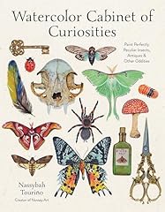 Watercolor cabinet curiosities for sale  Delivered anywhere in USA 