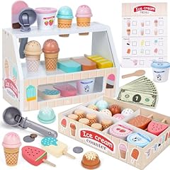Wooden ice cream for sale  Delivered anywhere in UK