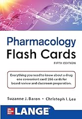 Lange pharmacology flash for sale  Delivered anywhere in USA 
