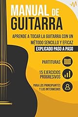 Manual guitarra aprende usato  Spedito ovunque in Italia 