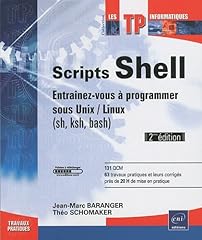 Scripts shell entraînez d'occasion  Livré partout en France