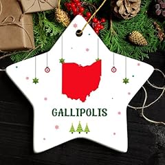 Gallipolis ornament christmas for sale  Delivered anywhere in USA 