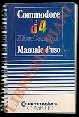 Commodore microcomputer. manua usato  Spedito ovunque in Italia 