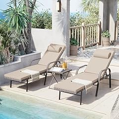 Halmuz outdoor chaise for sale  Delivered anywhere in USA 