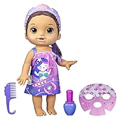Hasbro Baby Alive Glam Spa Baby Doll, Mermaid, Makeup Toy for Kids 3 and Up, Color Reveal Mani-Pedi and Makeup, 12.6-Inch Waterplay Doll, Brown Hair, (F3565) for sale  Delivered anywhere in Canada