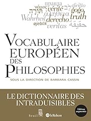 Vocabulaire européen philosop d'occasion  Livré partout en France