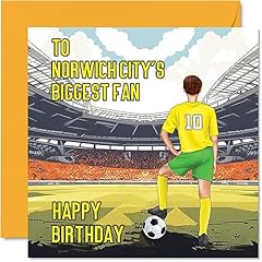 Football birthday card for sale  Delivered anywhere in UK