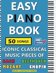 Easy piano book for sale  Delivered anywhere in USA 