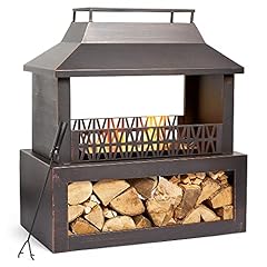 Vonhaus outdoor fireplace for sale  Delivered anywhere in UK