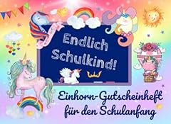 Endlich schulkind einhorn gebraucht kaufen  Wird an jeden Ort in Deutschland