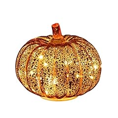 Glass pumpkin light for sale  Delivered anywhere in USA 