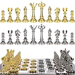 Metal chess set for sale  Delivered anywhere in USA 