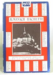 Almanach hachette 1953 d'occasion  Livré partout en France