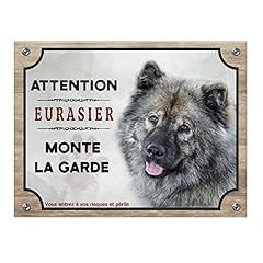 Plaque chien eurasier d'occasion  Livré partout en France