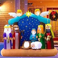 Christmas inflatable nativity for sale  Delivered anywhere in USA 