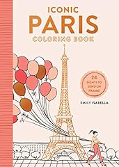 Iconic paris coloring for sale  Delivered anywhere in UK