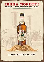 Birra moretti targa usato  Spedito ovunque in Italia 