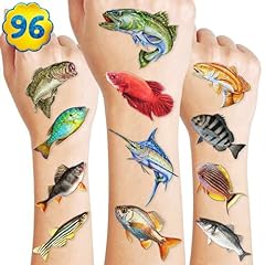 Fishing temporary tattoos for sale  Delivered anywhere in USA 