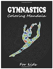 Gymnastics coloring mandala usato  Spedito ovunque in Italia 