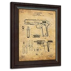 1911 handgun framed for sale  Delivered anywhere in USA 
