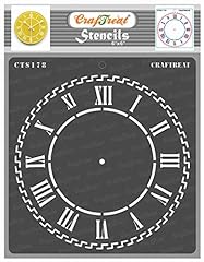 Craftreat clock stencils for sale  Delivered anywhere in UK