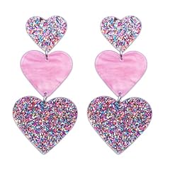 Boucles oreilles coeur d'occasion  Livré partout en France