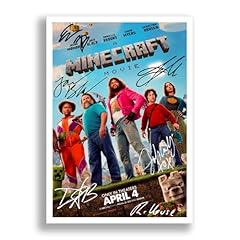 Minecraft movie cast for sale  Delivered anywhere in UK