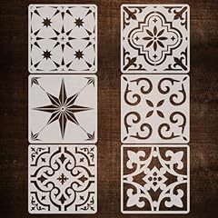 6pieces floor stencil for sale  Delivered anywhere in USA 