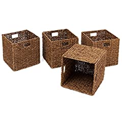 Foldable storage basket for sale  Delivered anywhere in USA 