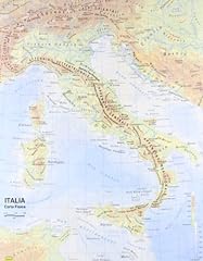 Carta geografica italia usato  Spedito ovunque in Italia 