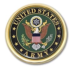 Army crest chrome for sale  Delivered anywhere in USA 
