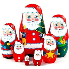 Matryoshka handicraft christma for sale  Delivered anywhere in USA 