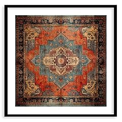 Persian rug ornamental for sale  Delivered anywhere in USA 