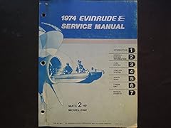 1974 evinrude service for sale  Delivered anywhere in USA 