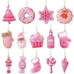 Pcs pink christmas for sale  Delivered anywhere in USA 