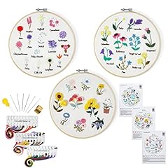 Embroidery kits beginners for sale  Delivered anywhere in USA 