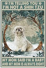 Shih tzu telling for sale  Delivered anywhere in USA 