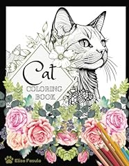 Cat coloring book for sale  Delivered anywhere in USA 