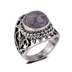 YAZILIND Vintage Antique Round Cut Purple Imitation, used for sale  Delivered anywhere in UK
