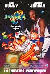 Space jam poster for sale  Delivered anywhere in UK