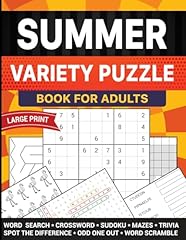 Summer variety puzzle for sale  Delivered anywhere in UK