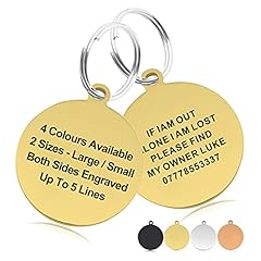 Personalised engraved dog for sale  Delivered anywhere in UK
