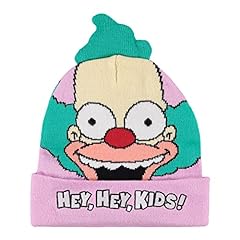 Simpsons krusty beanie for sale  Delivered anywhere in UK