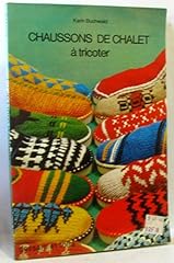 Chaussons chalet tricoter d'occasion  Livré partout en France