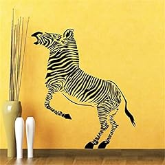 Jumping zebra wall for sale  Delivered anywhere in UK