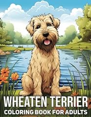 Wheaten terrier coloring for sale  Delivered anywhere in UK