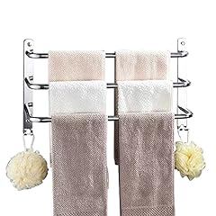 HONPHIER® Towel Rail Chrome 3-Tier Bath Towel Rack for sale  Delivered anywhere in UK