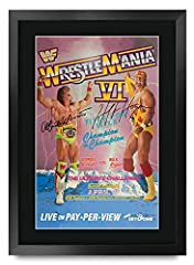 Hwc trading wrestlemania for sale  Delivered anywhere in USA 