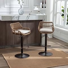 Rattan bar stool for sale  Delivered anywhere in USA 